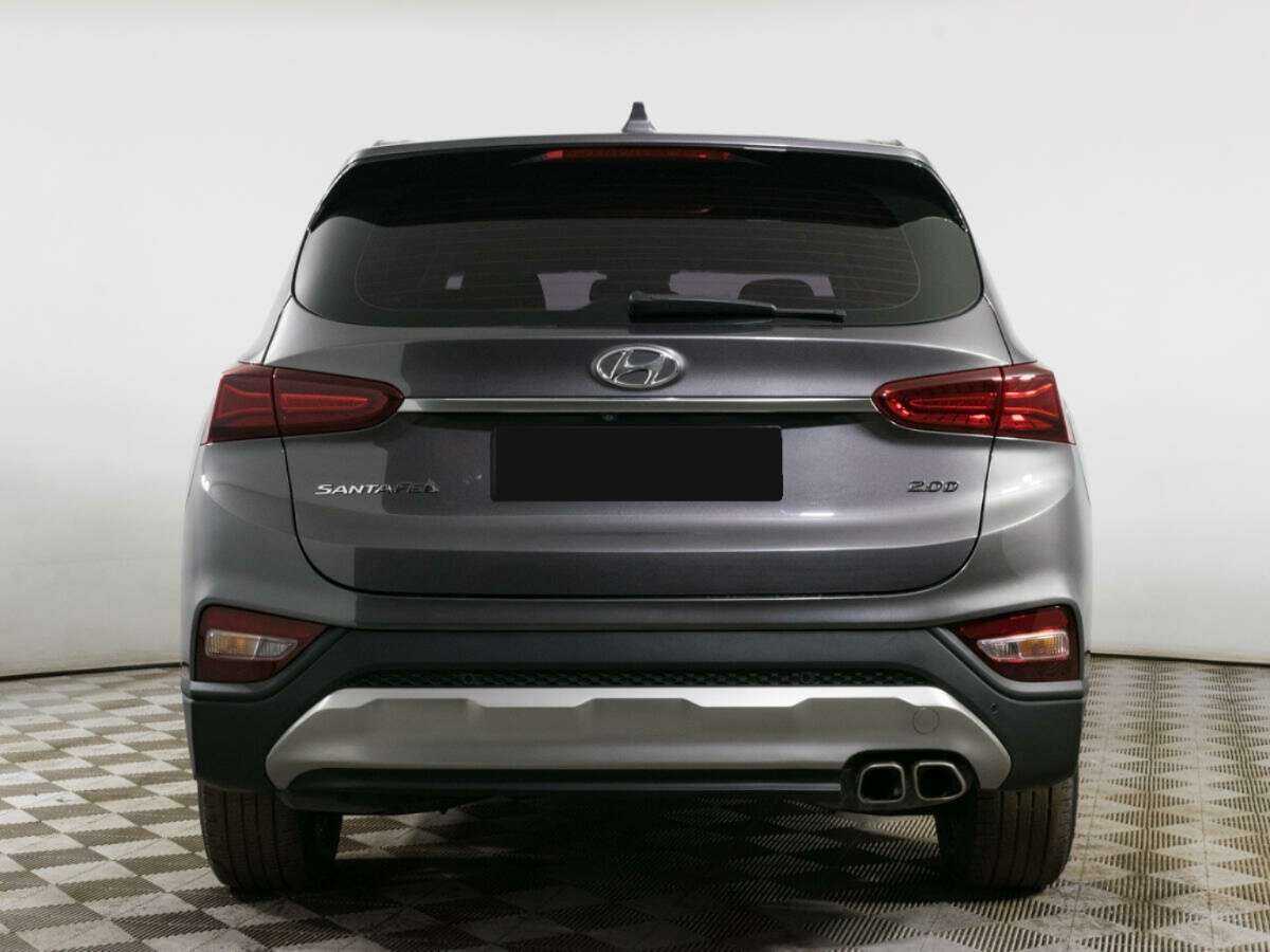 Hyundai Santa Fe 2019 года с пробегом. Фото: #4