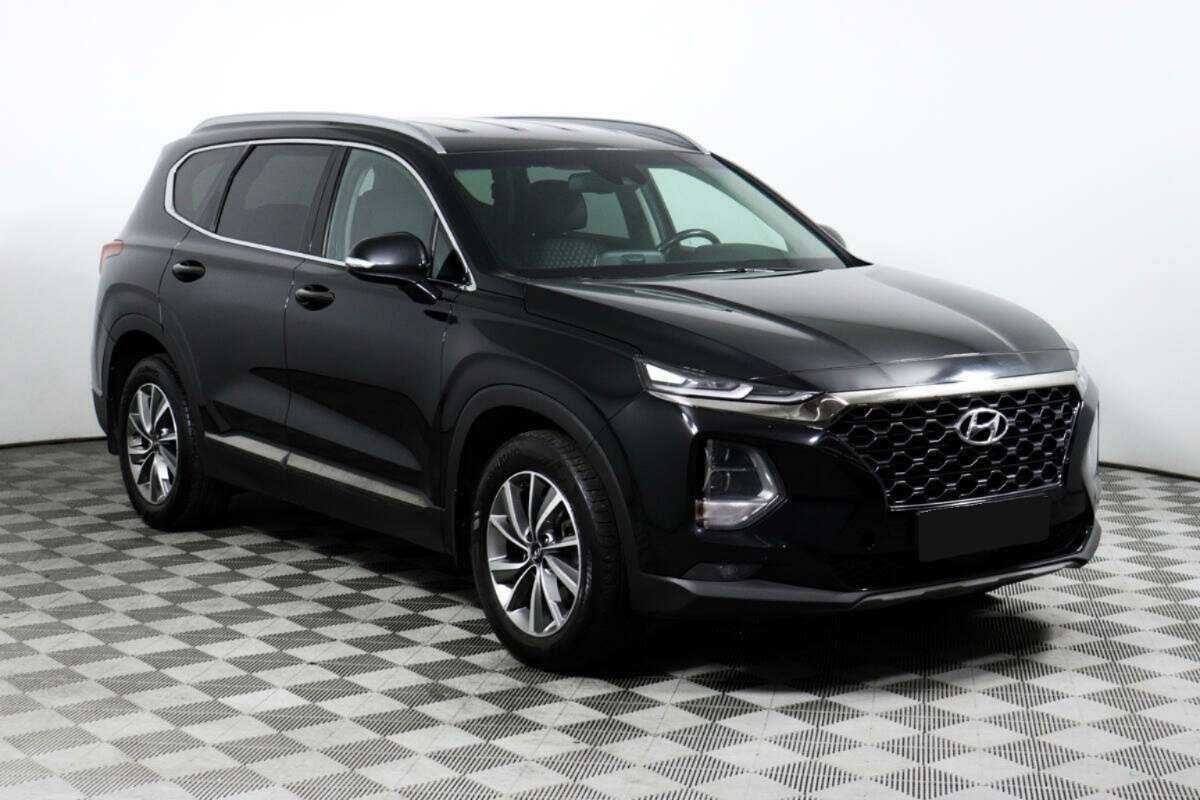 Hyundai Santa Fe 2020 года с пробегом. Фото: #2