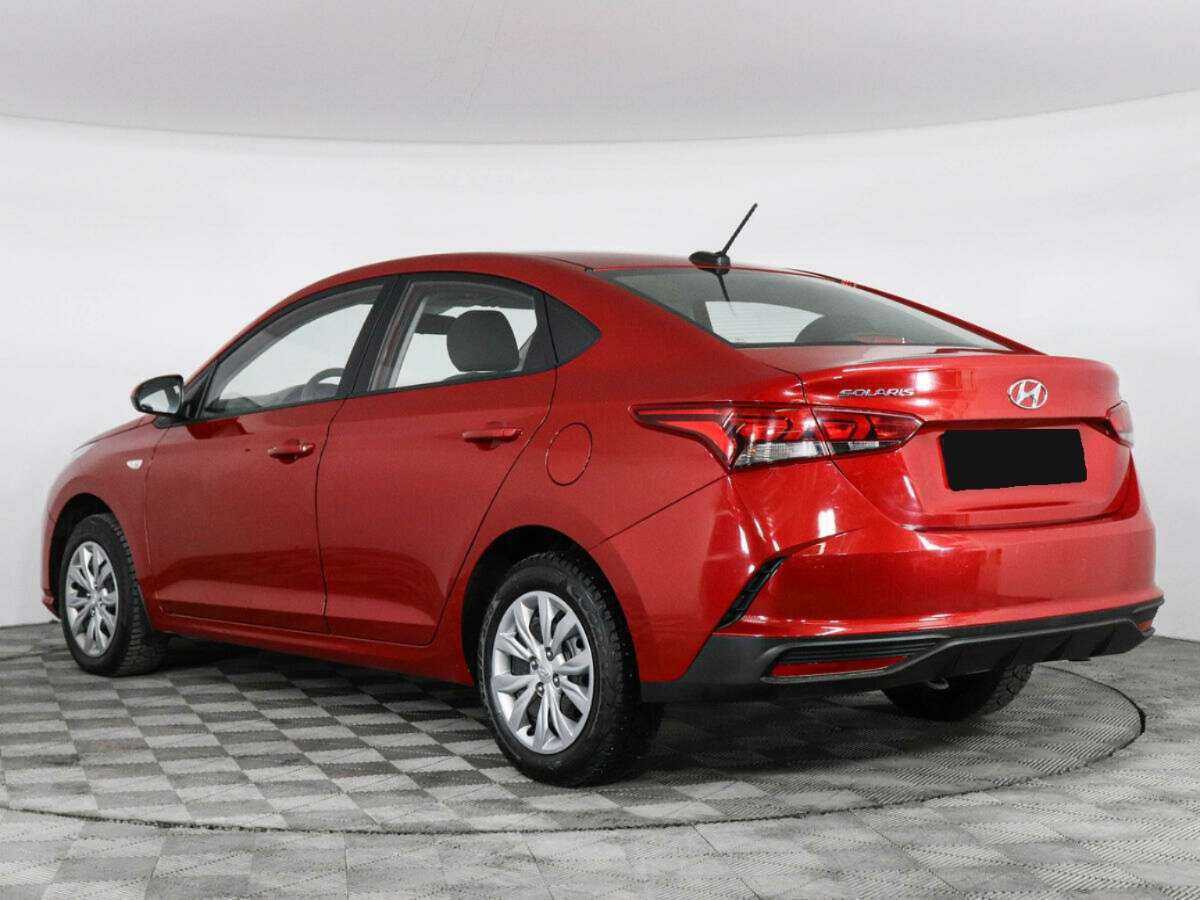 Hyundai Solaris 2021 года с пробегом. Фото: #5