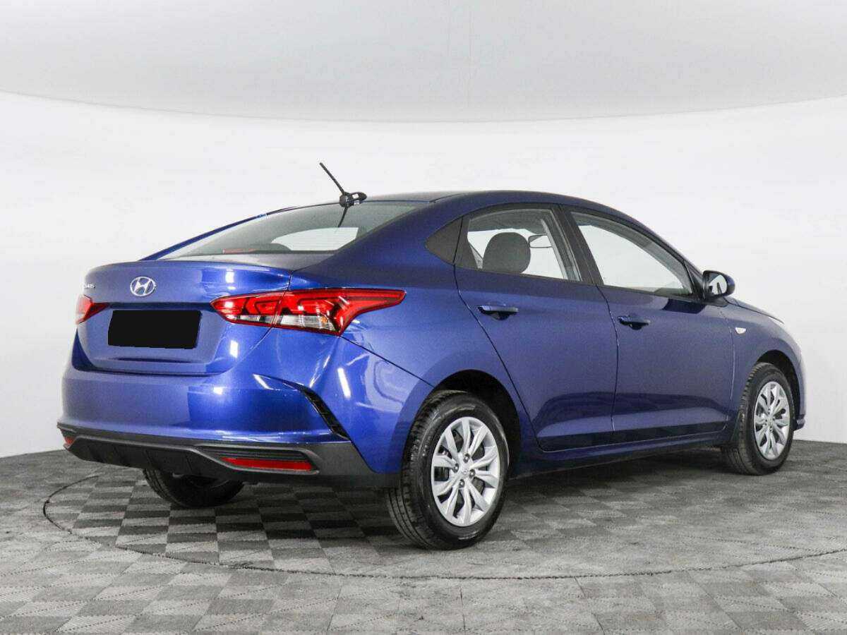 Hyundai Solaris 2022 года с пробегом. Фото: #4