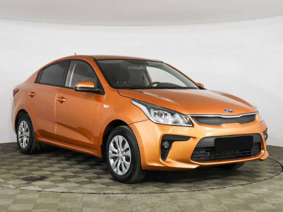 Kia Rio 2019 года с пробегом. Фото: #2