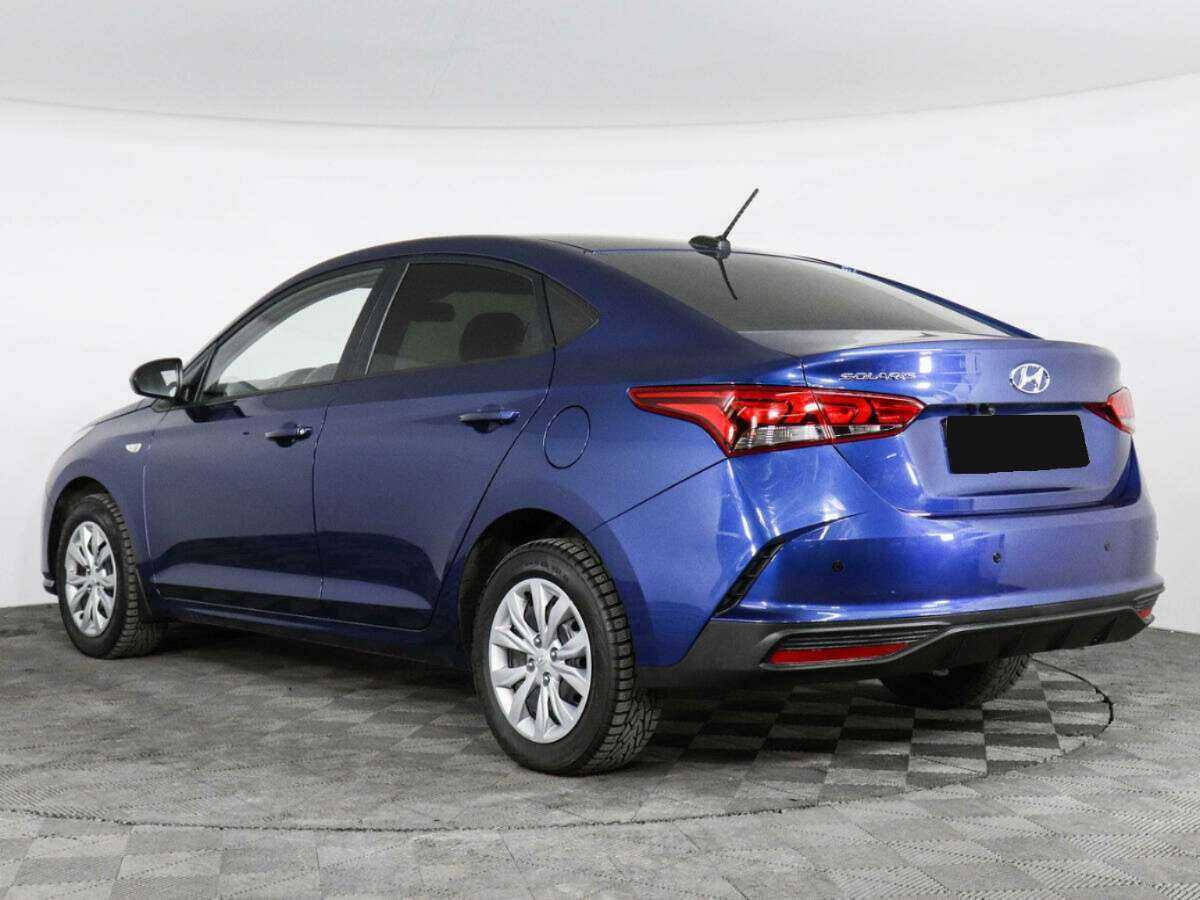 Hyundai Solaris 2022 года с пробегом. Фото: #6