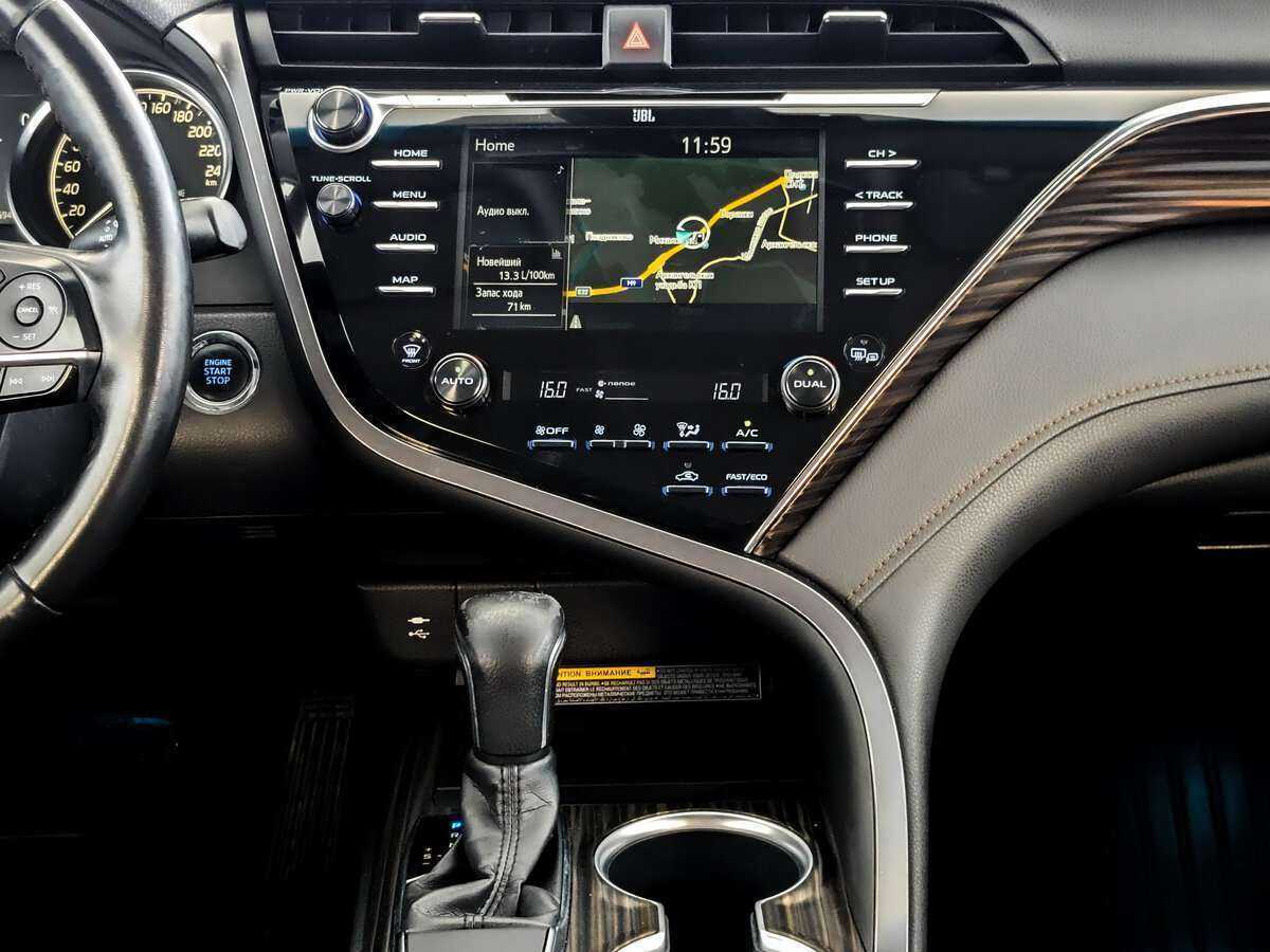 Toyota Camry 2019 года с пробегом. Фото: #14
