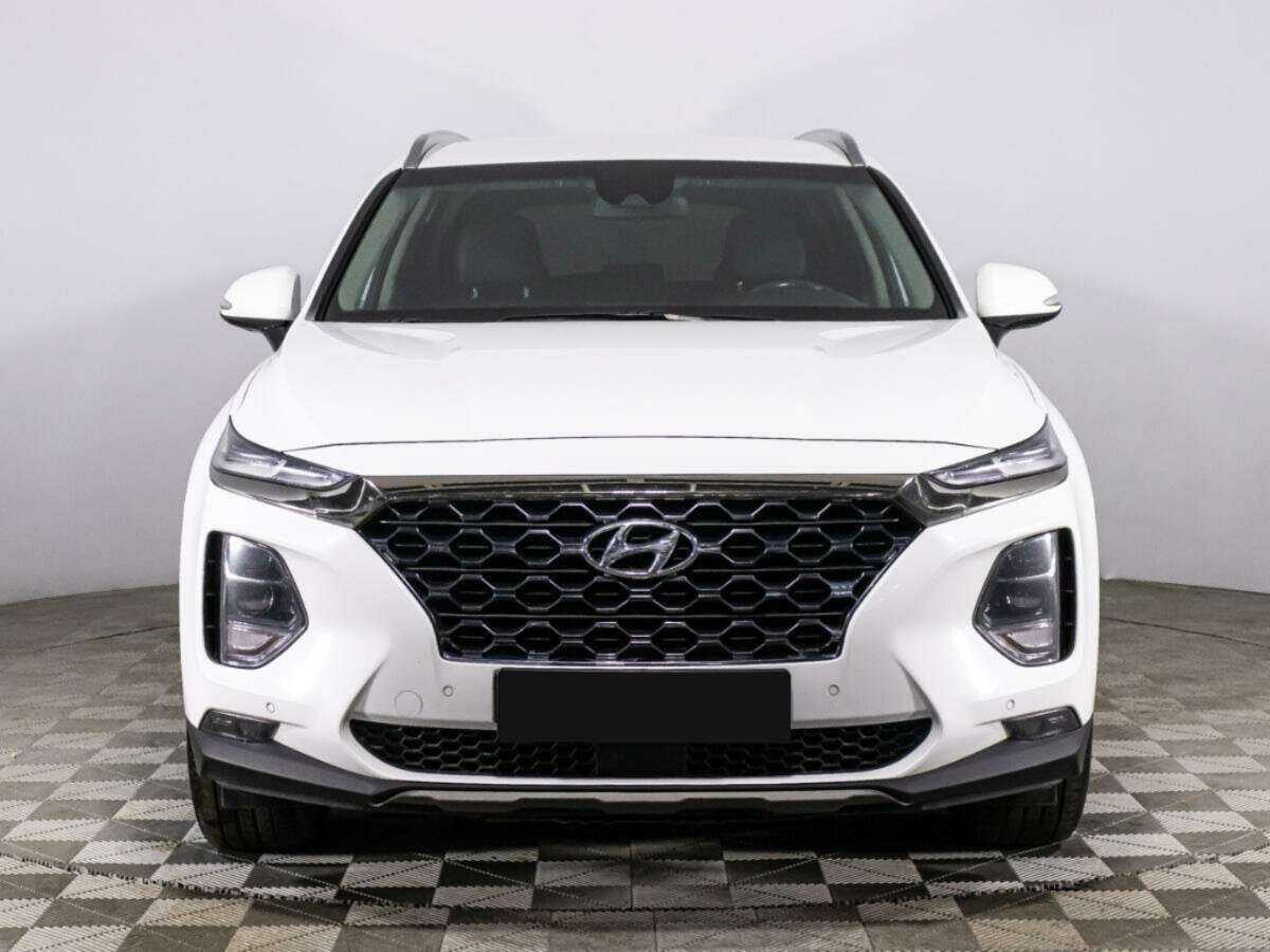 Hyundai Santa Fe 2019 года с пробегом. Фото: #1
