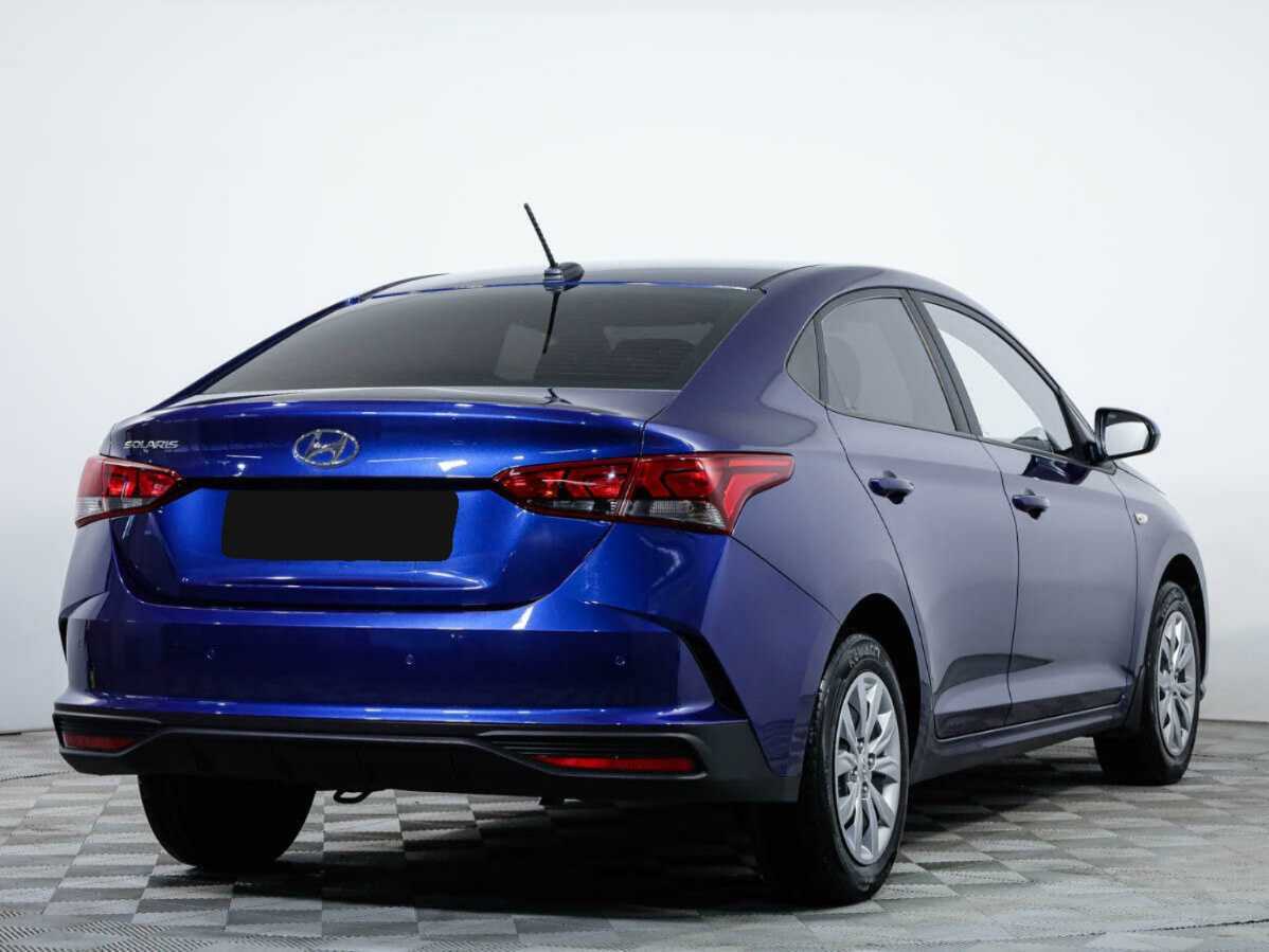 Hyundai Solaris 2021 года с пробегом. Фото: #3