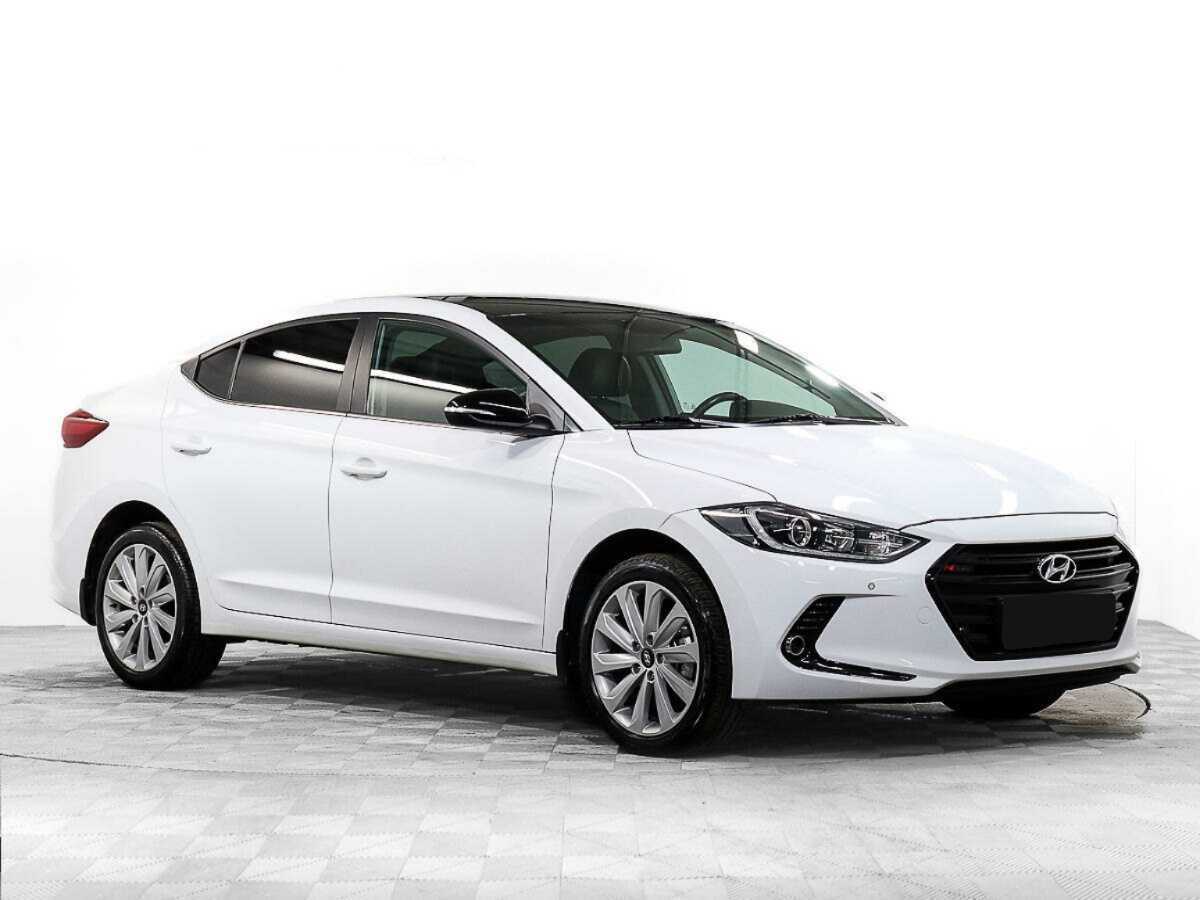 Hyundai Elantra 2017 года с пробегом. Фото: #1