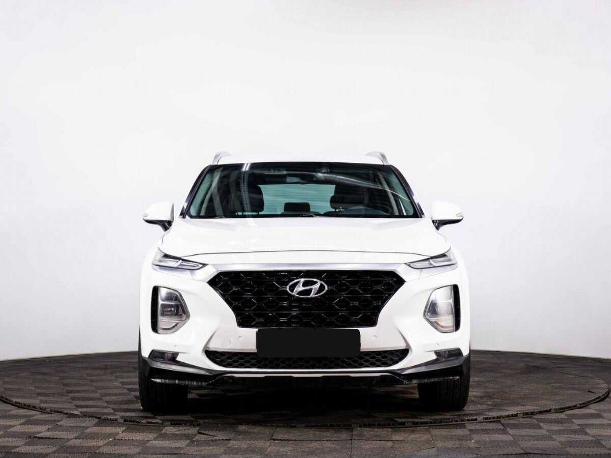 Hyundai Santa Fe 2019 года с пробегом. Фото: #1