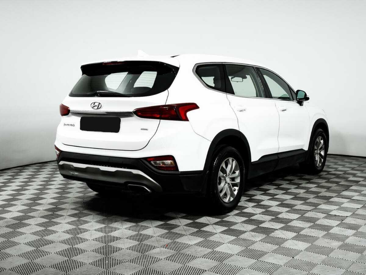 Hyundai Santa Fe 2019 года с пробегом. Фото: #3