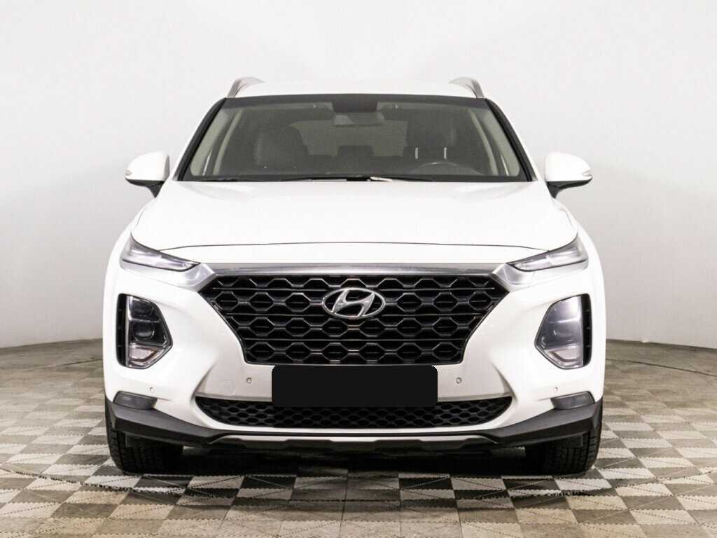 Hyundai Santa Fe 2019 года с пробегом. Фото: #1