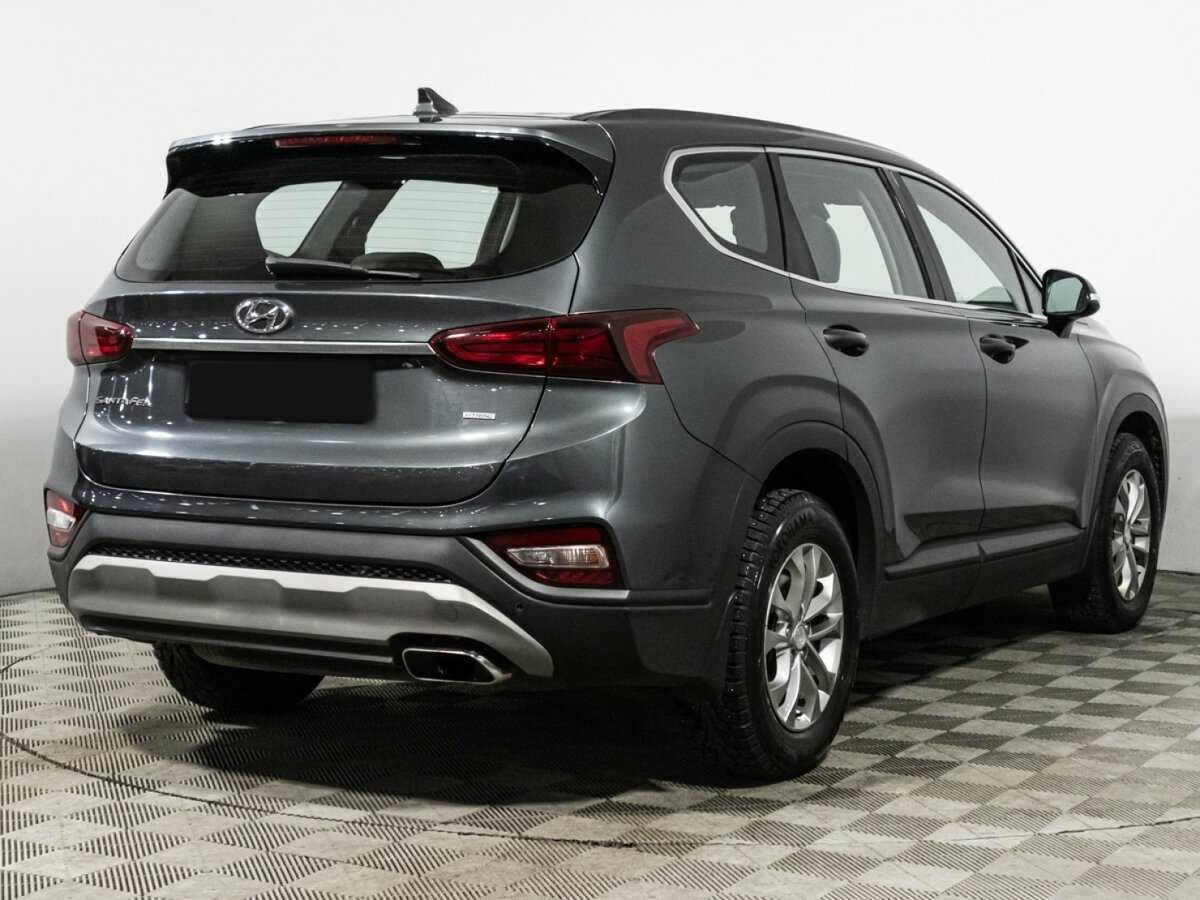 Hyundai Santa Fe 2019 года с пробегом. Фото: #4