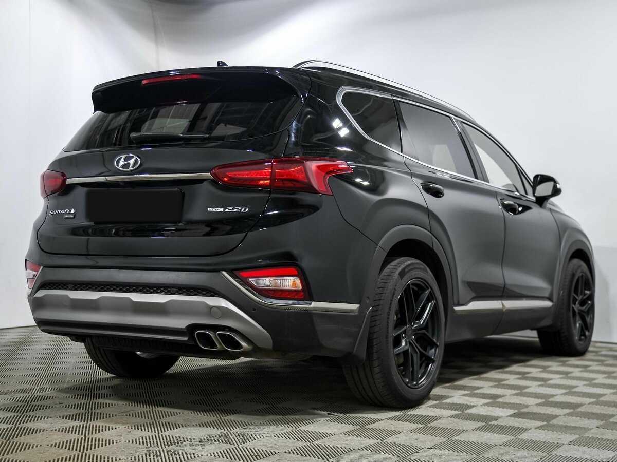 Hyundai Santa Fe 2019 года с пробегом. Фото: #2