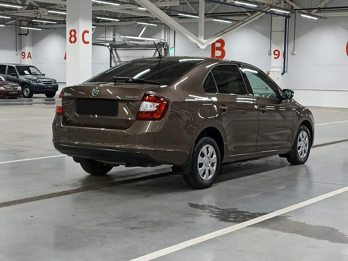 Skoda Rapid 2019 года с пробегом. Фото: #4