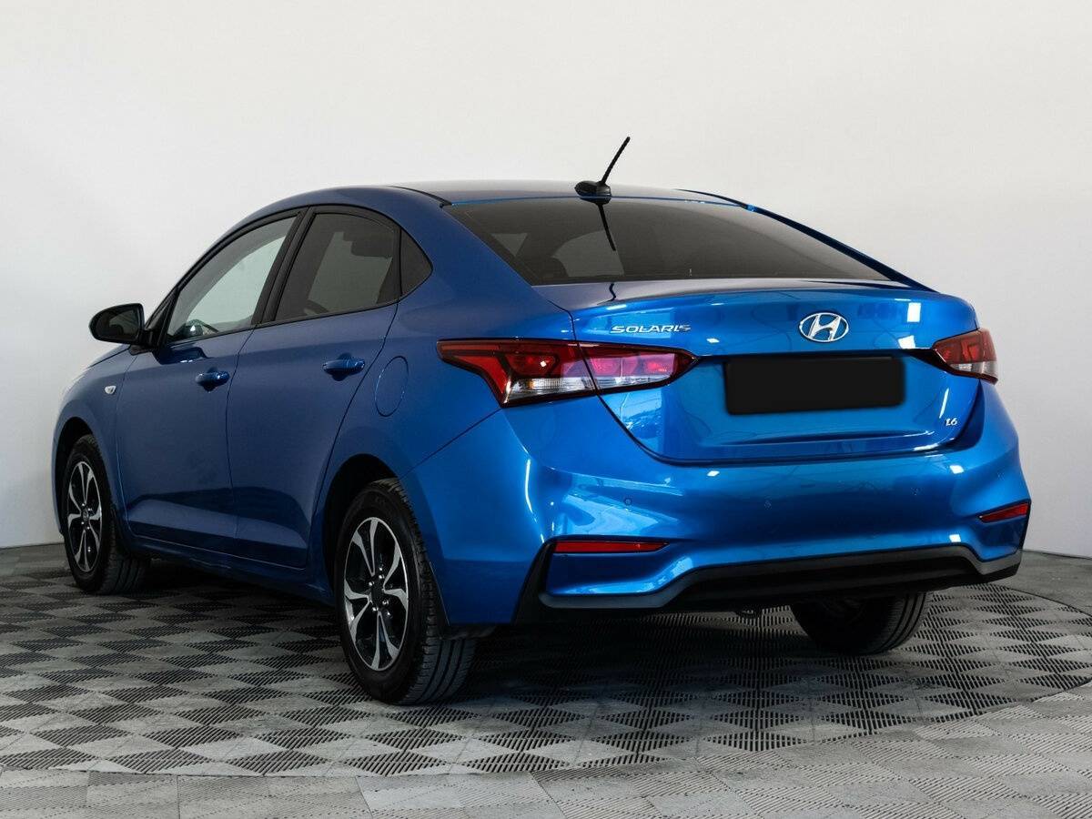 Hyundai Solaris 2018 года с пробегом. Фото: #6