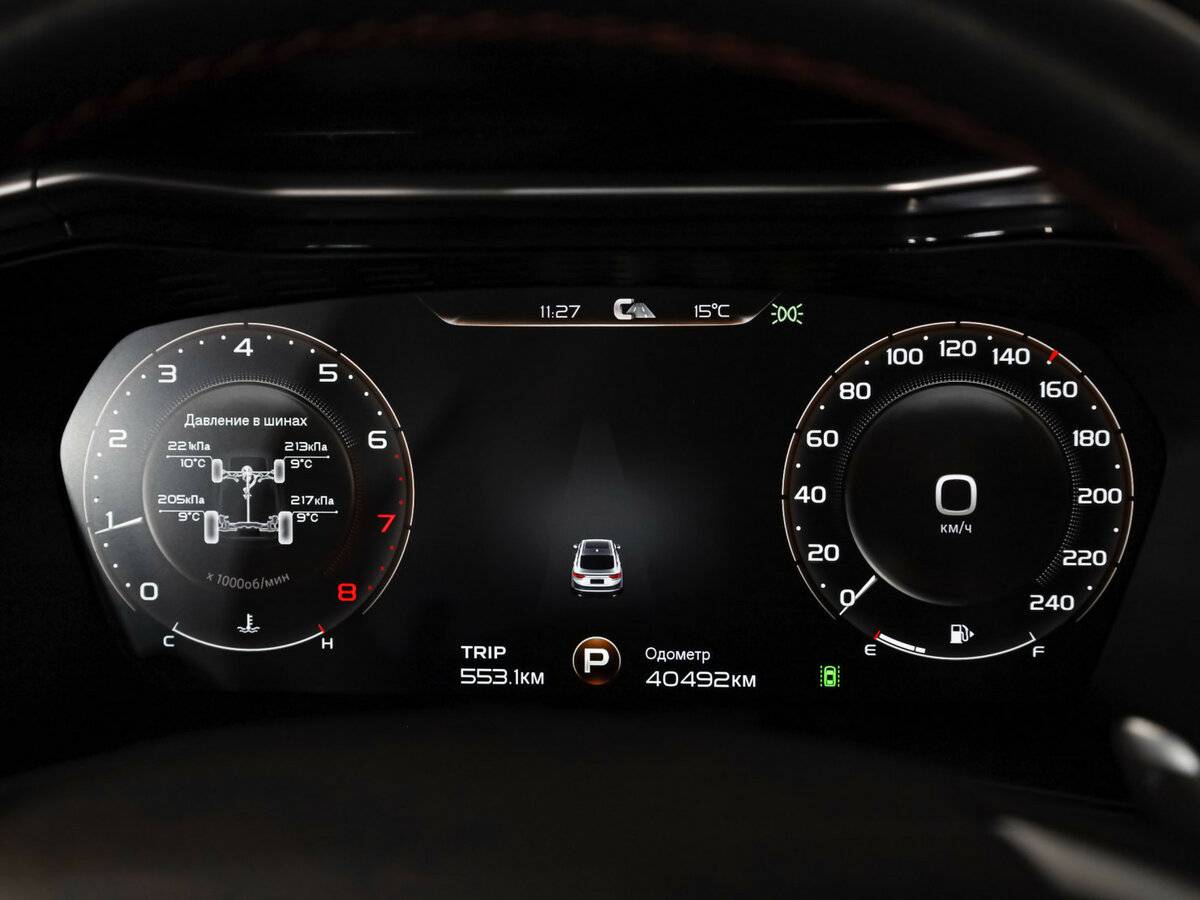 Geely Tugella 2021 года с пробегом. Фото: #8