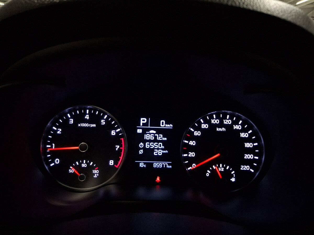 Kia Rio 2019 года с пробегом. Фото: #12