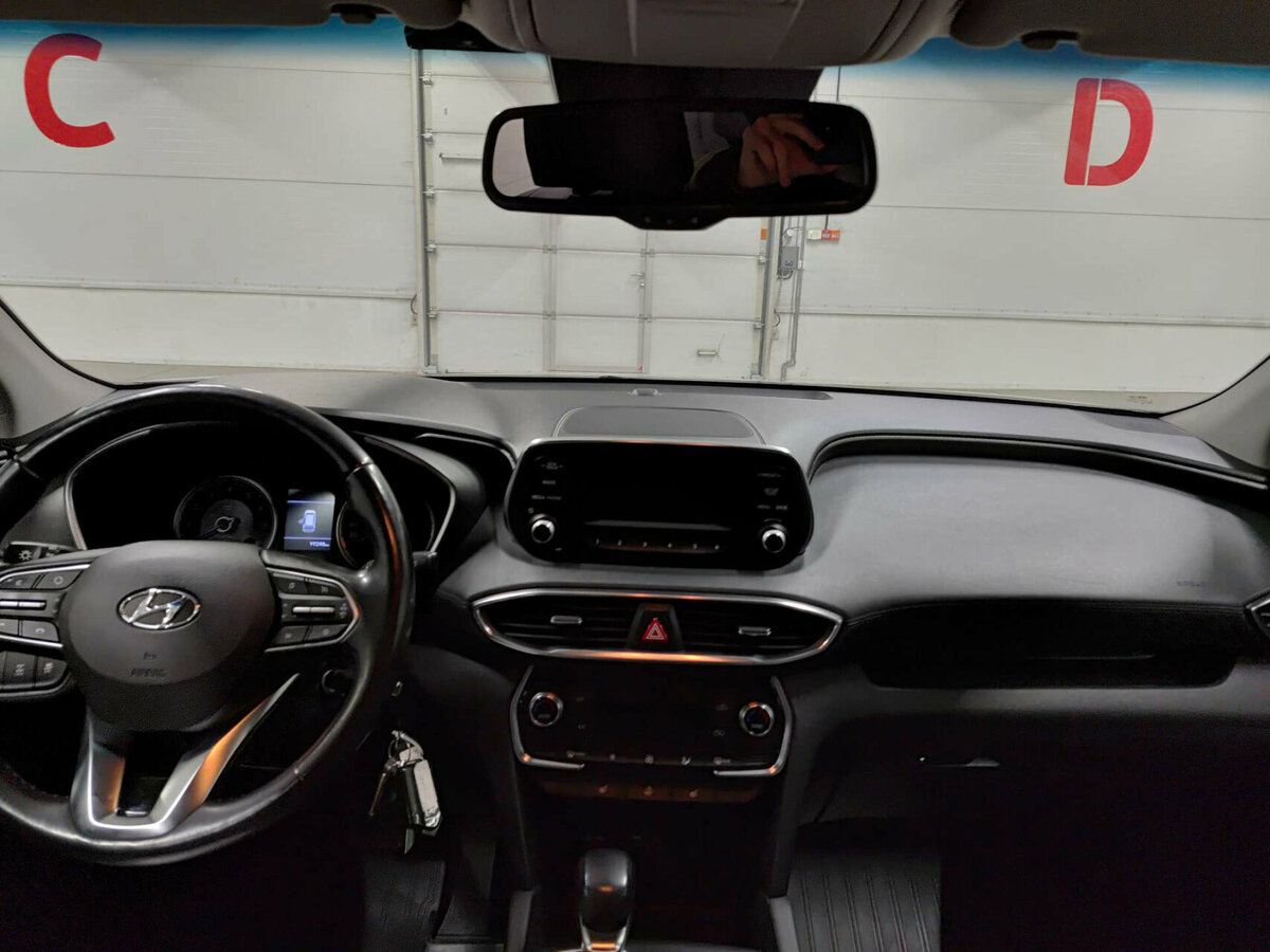 Hyundai Santa Fe 2019 года с пробегом. Фото: #13